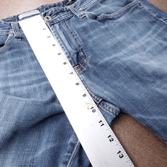 AG Protege Straight Leg Jeans Mens 32x32 Blue Med Wash Classic Casual Denim - Picture 6 of 12